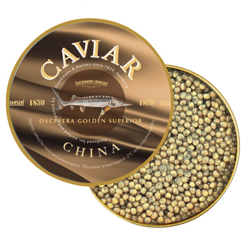 Dieckmann & Hansen Oscietra Caviar GOLDEN SUPERIOR